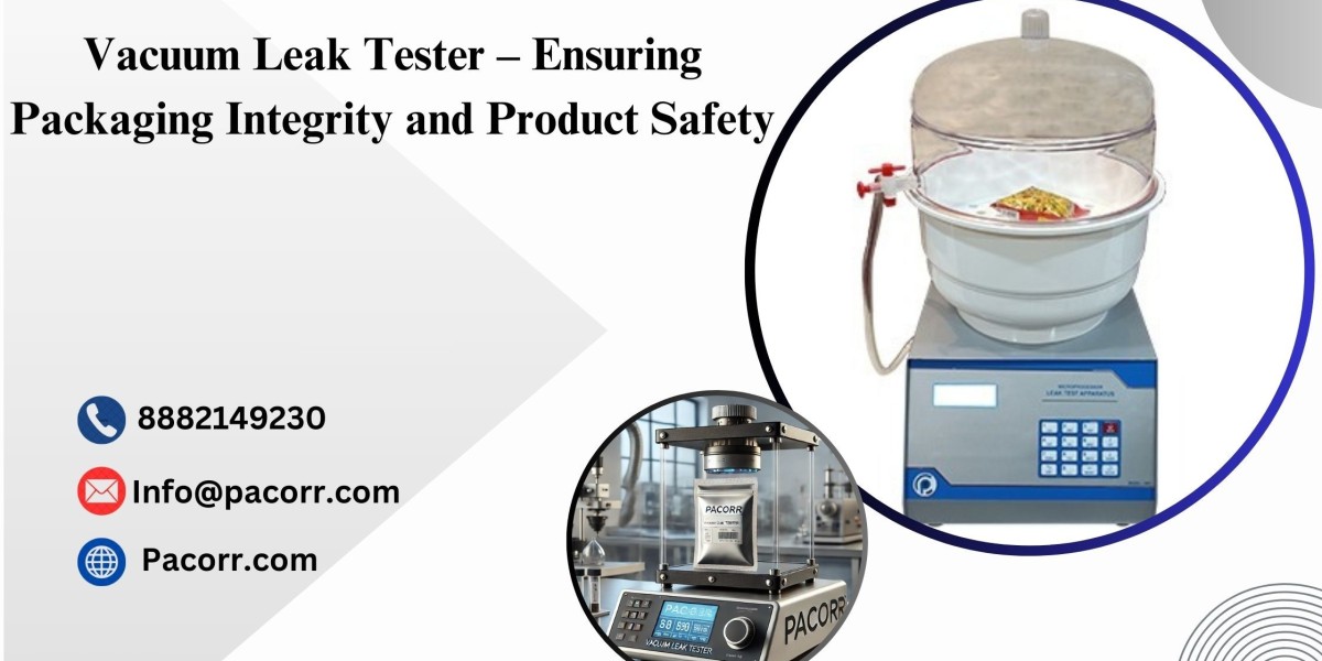 Ensure Airtight Packaging Integrity with a Vacuum Leak Tester